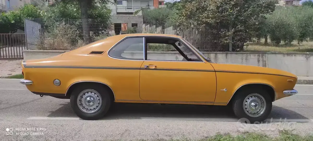 Usata Opel Manta 1970 Giallo Coupé