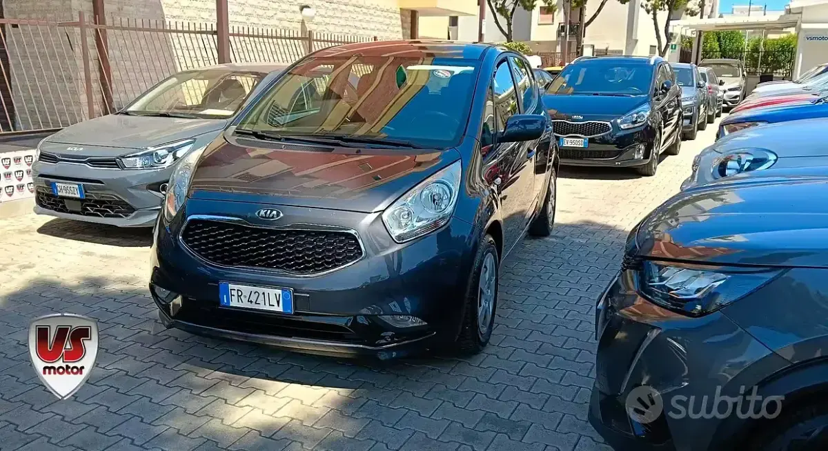 Usata Kia Venga Active 90 CV (66 kW) 2018 Grigio Utilitaria
