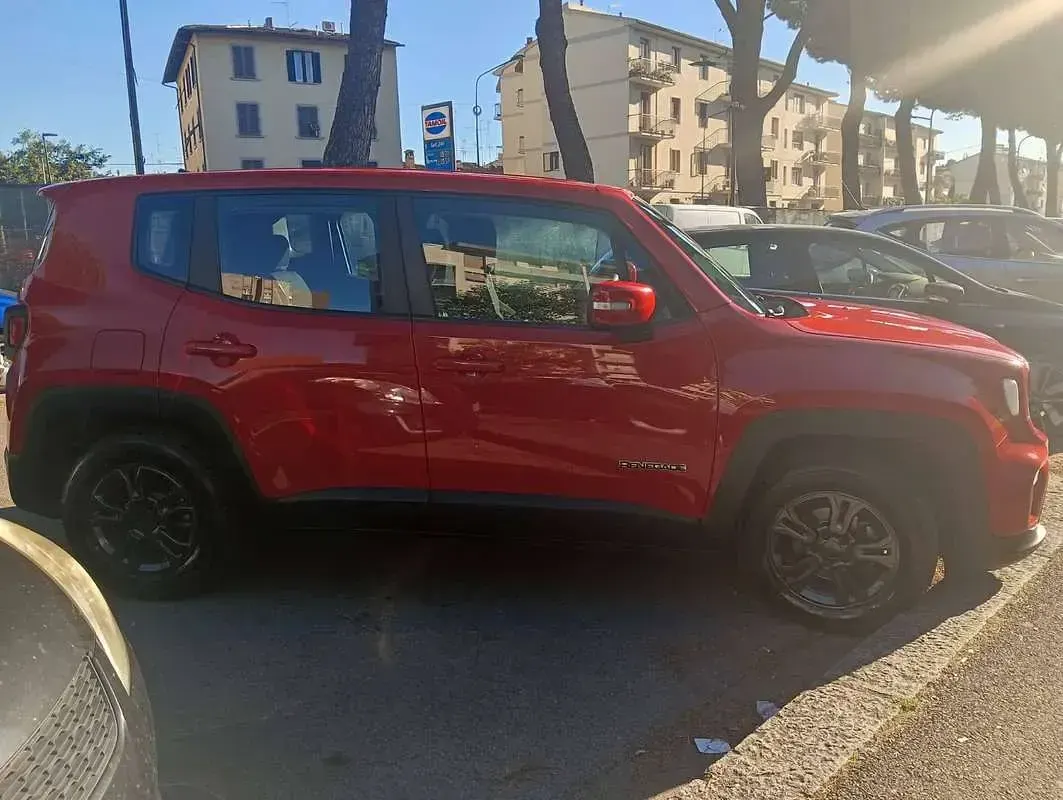 Usata Jeep Renegade Longitude 131 CV (96 kW) 2021 Rosso SUV