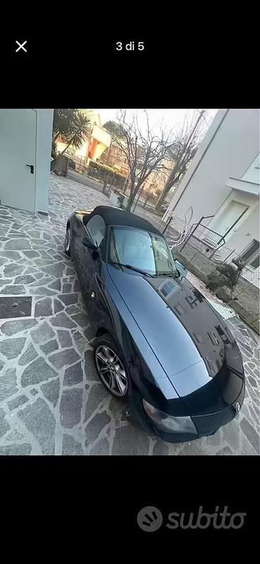 Usata BMW Z4 192 CV (141 kW) 2004 Nero Cabrio
