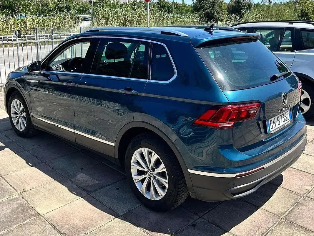 Brugt VW Tiguan Life 122 HK (89 kW) 2022 Blå SUV