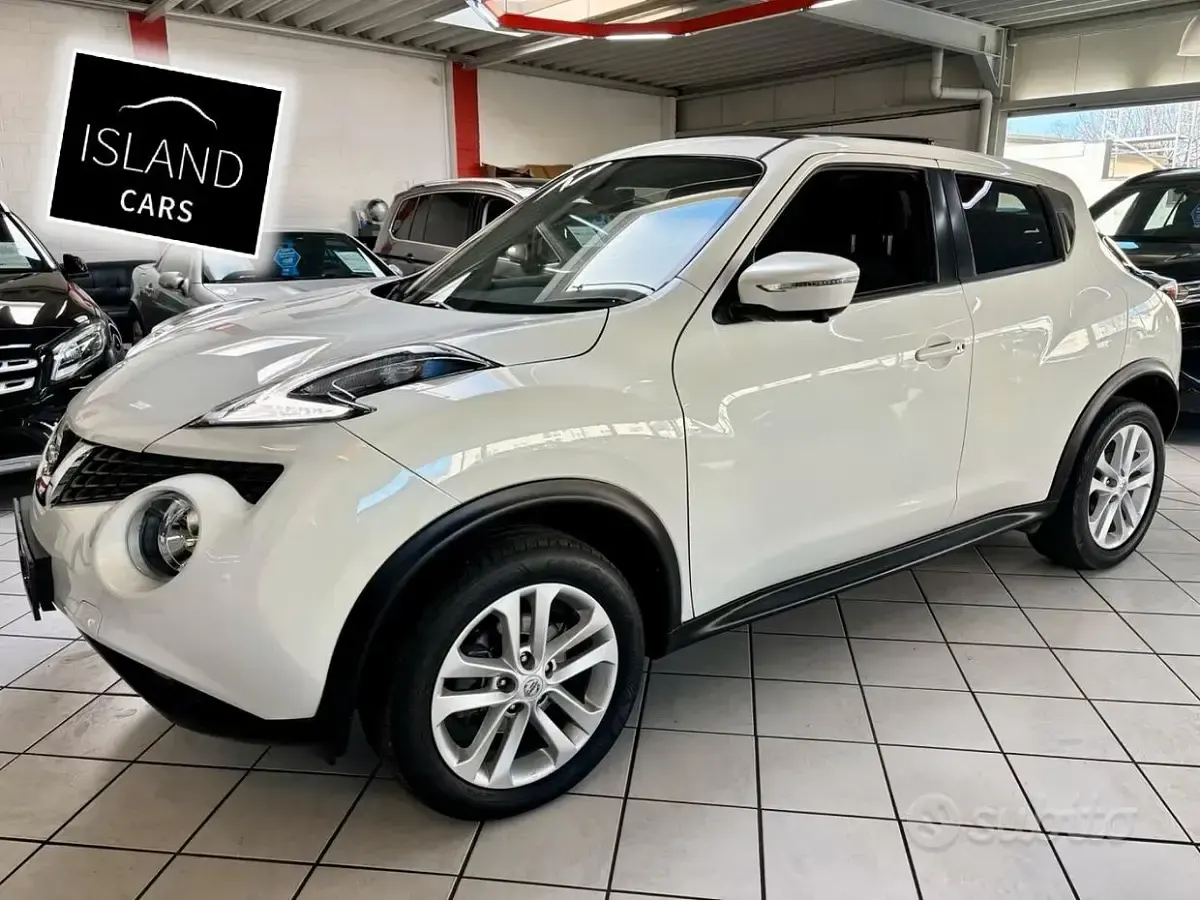 Usata Nissan Juke N-Connecta 116 CV (85 kW) 2018 Bianco SUV