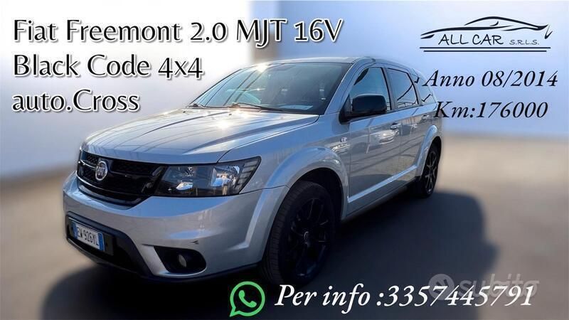 Argento Usata 2014 Fiat Freemont Black Code SUV | 9999 € (Cara) - Immagine 1/4