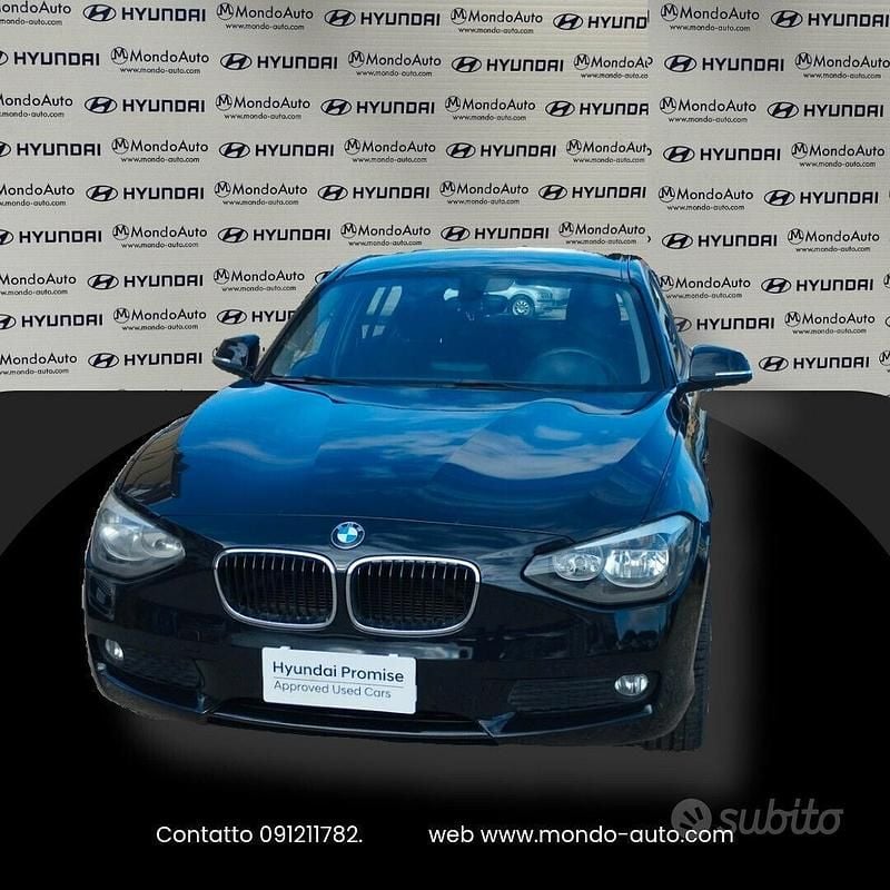 Usata BMW 118 143 CV (105 kW) 2011 Nero Utilitaria