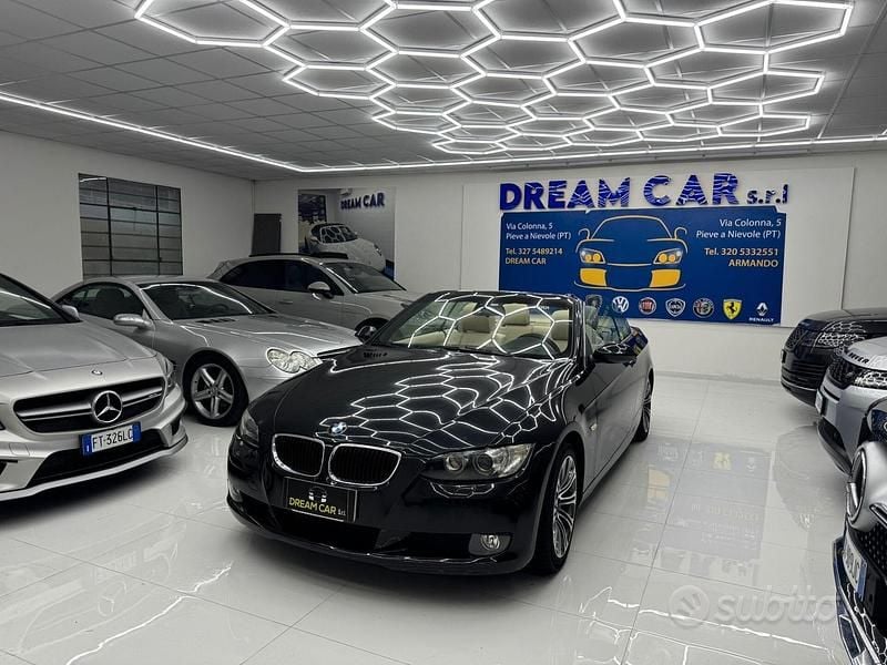 Usata BMW 320 Cabriolet 170 CV (125 kW) 2008 Nero Cabrio
