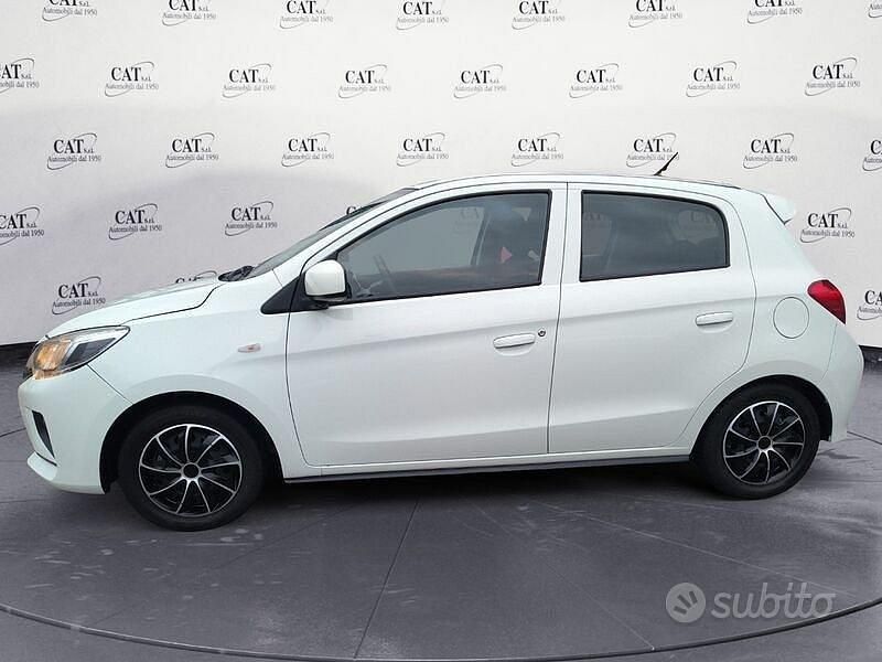 Usata Mitsubishi Space Star Intense 71 CV (52 kW) 2021 Bianco Berlina