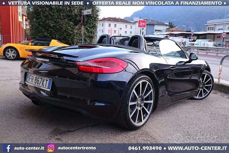 Usata Porsche Boxster Black Edition 265 CV (194 kW) 2016 Nero Cabrio