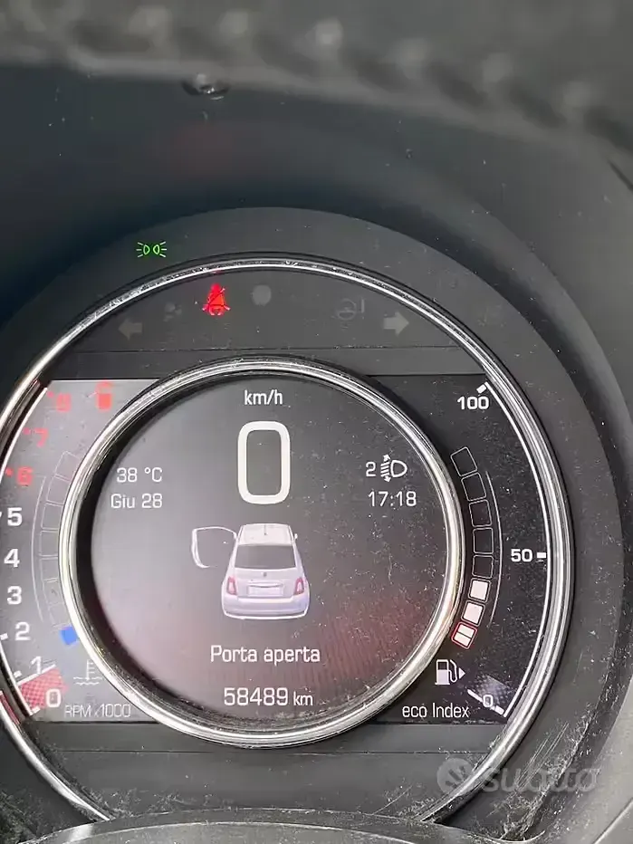 Usata Fiat 500S 69 CV (50 kW) 2016 Bluazzurro Berlina