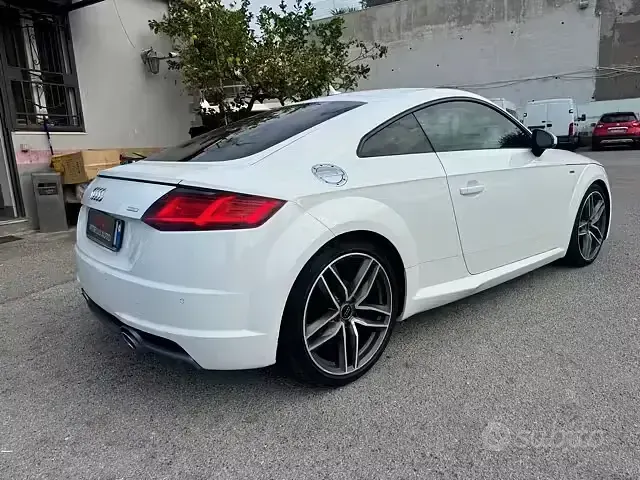 Usata Audi TT S-Line 184 CV (135 kW) 2016 Bianco Coupé