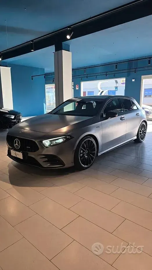 Begagnad Mercedes A250 AMG 306 HK (225 kW) 2020 Grå Sedan