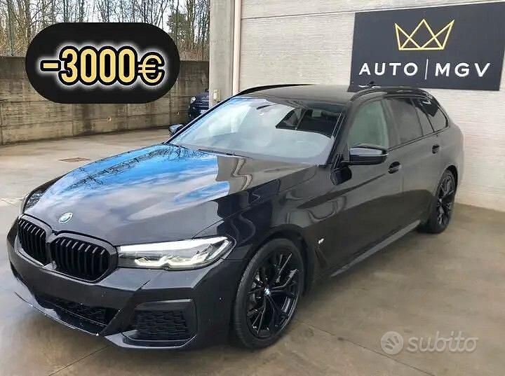 Nero Usata 2021 BMW 520 M Sport Station wagon | 26.900 € (Ottimo prezzo) - Immagine 1/4