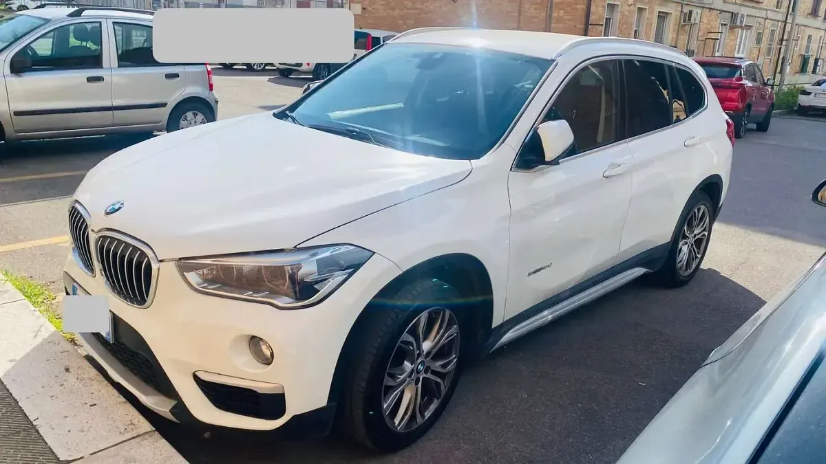 Usata BMW X1 xLine 150 CV (110 kW) 2017 Bianco SUV