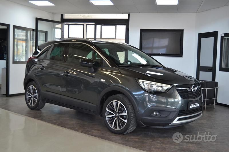 Usata Opel Crossland X Ultimate 100 CV (73 kW) 2017 Grigio SUV