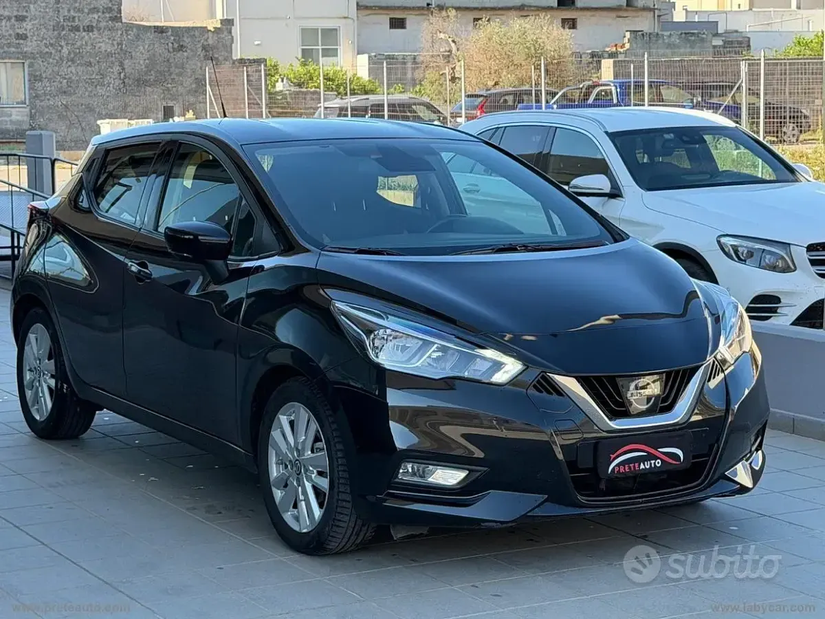 Usata Nissan Micra Tekna 90 CV (66 kW) 2019 Nero Utilitaria