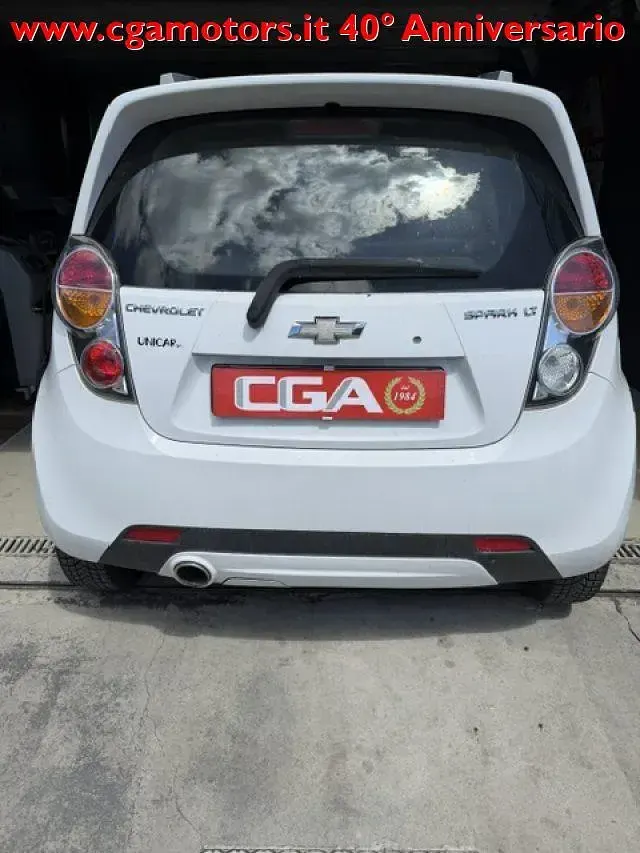 Usata Chevrolet Spark LT 81 CV (59 kW) 2013 Bianco Utilitaria