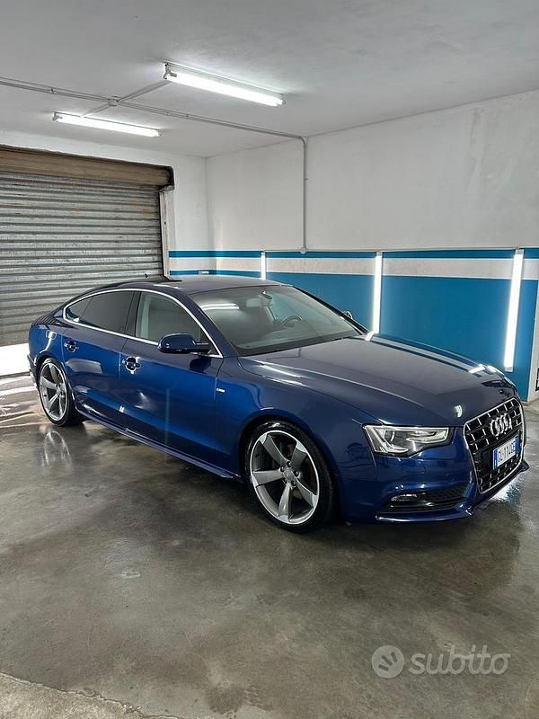 Usata Audi A5 2012 Blu Coupé