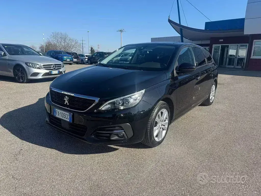 Usata Peugeot 308 Business-Line 131 CV (96 kW) 2019 Nero Station wagon