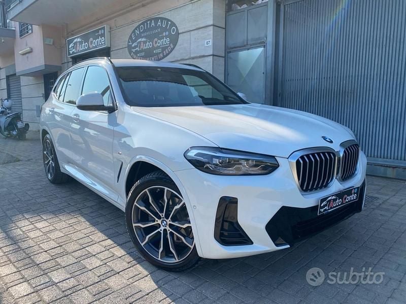 Bianco Usata 2022 BMW X3 M Sport SUV | 41.900 € (Buon prezzo) - Immagine 1/4