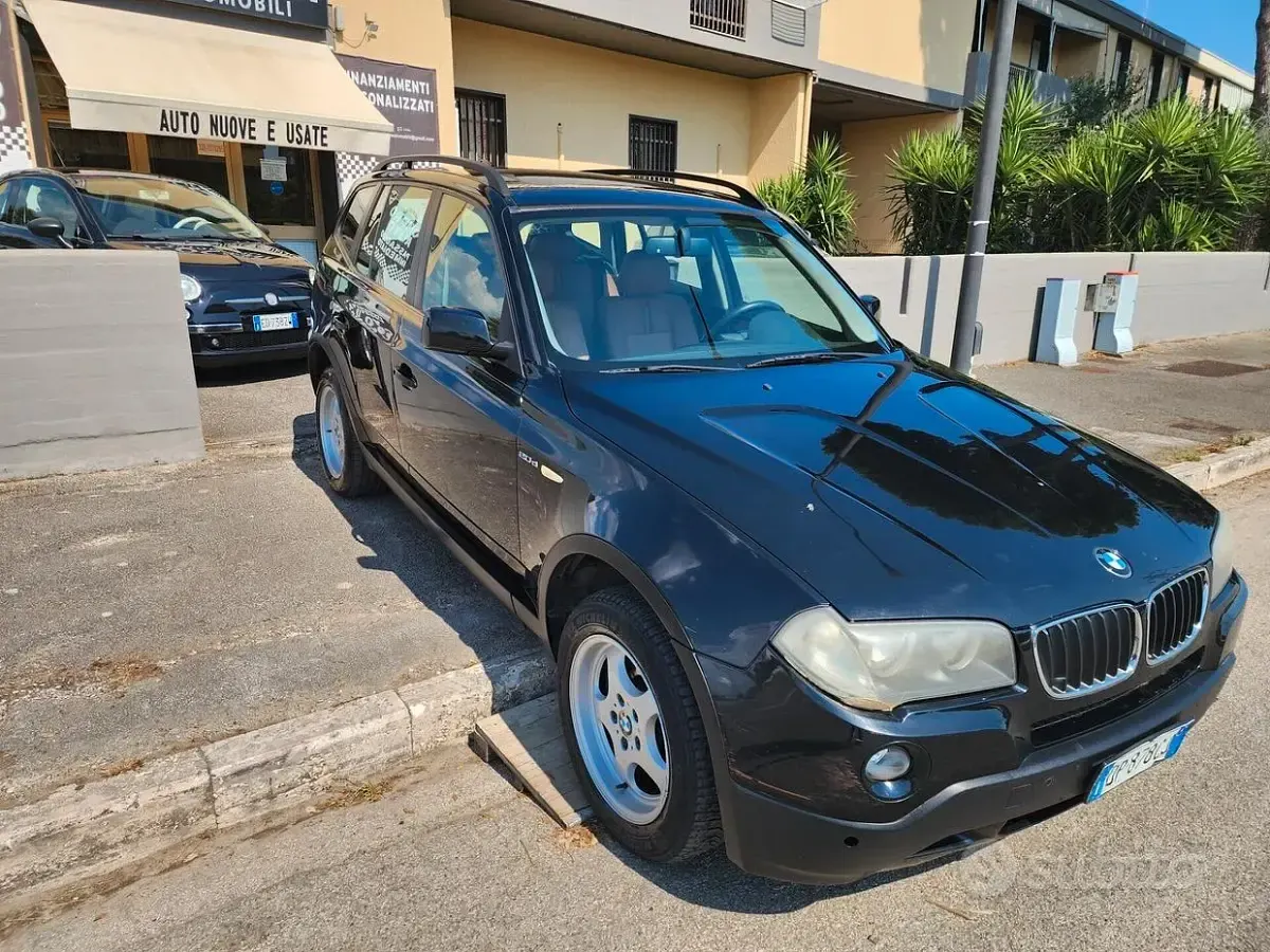 Usata BMW X3 177 CV (130 kW) 2008 Nero SUV
