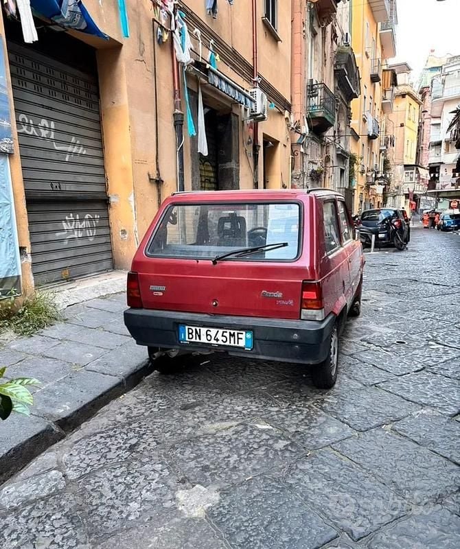 Usata Fiat Panda 39 CV (28 kW) 2000 Verde Utilitaria