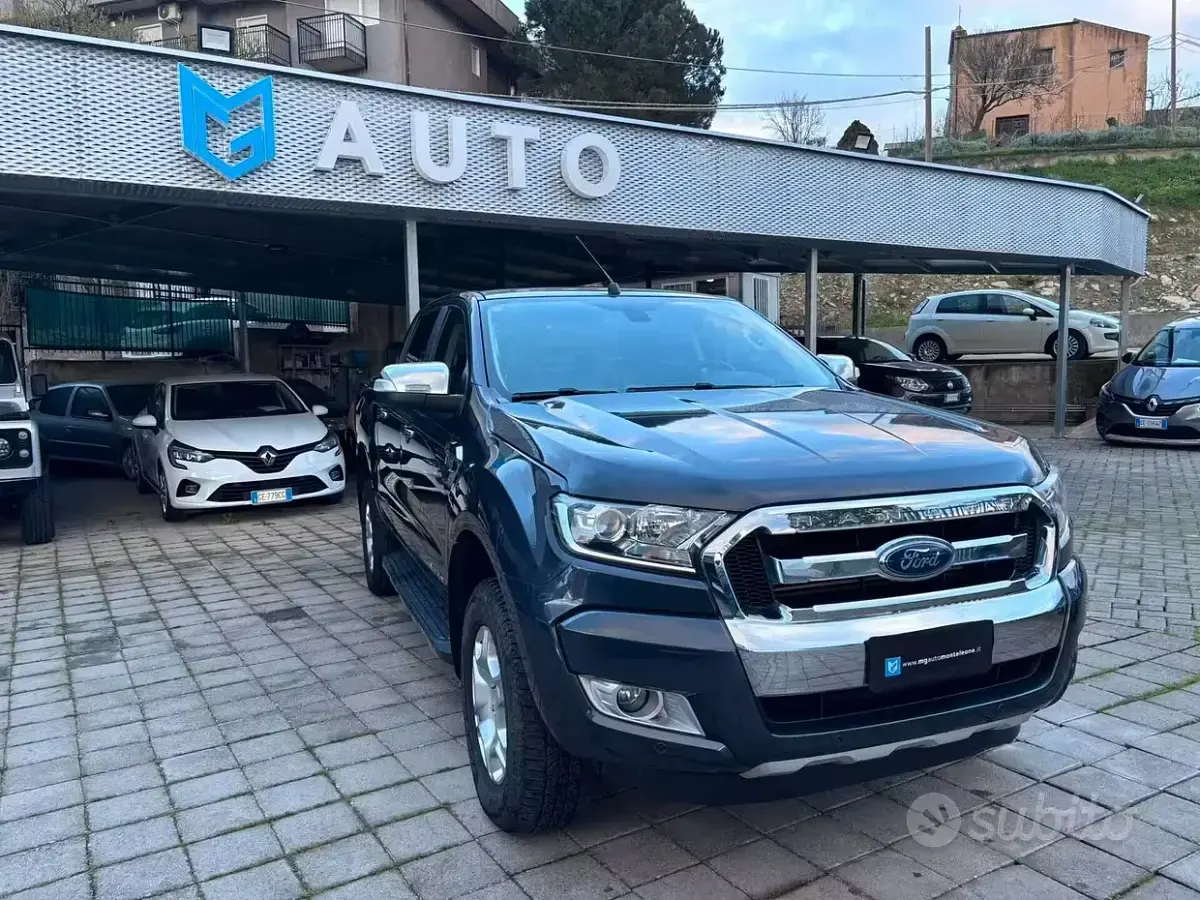 Usata Ford Ranger 160 CV (117 kW) 2018 Nero Pick-up