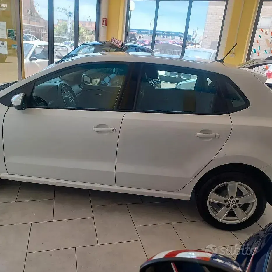 Usata VW Polo 75 CV (55 kW) 2015 Bianco Berlina