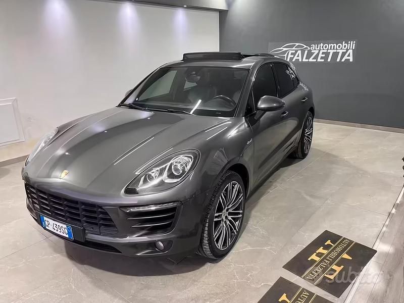 Usata Porsche Macan 250 CV (183 kW) 2014 Grigio SUV
