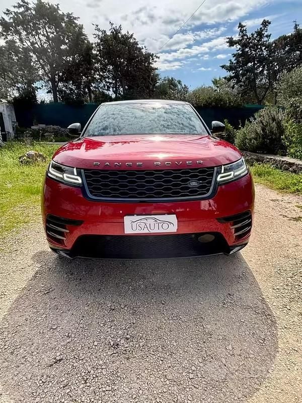 Usata Land Rover Range Rover Velar R-Dynamic 240 CV (176 kW) 2018 Rosso SUV