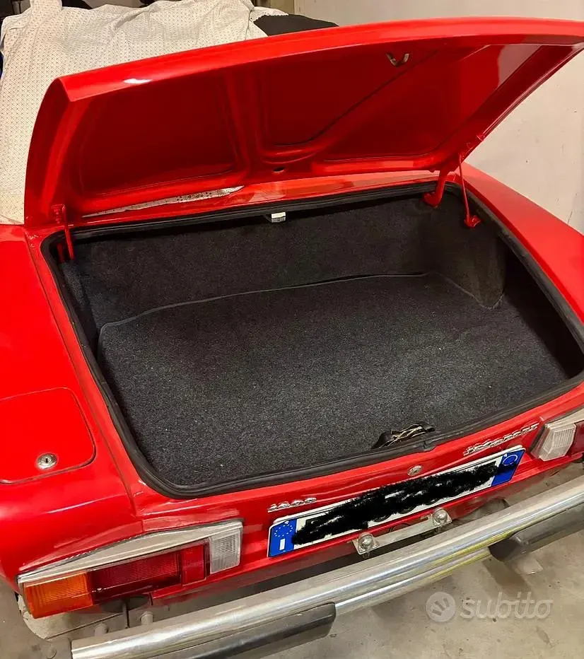 Usata Fiat 124 Spider Sport 1970 Rosso Cabrio
