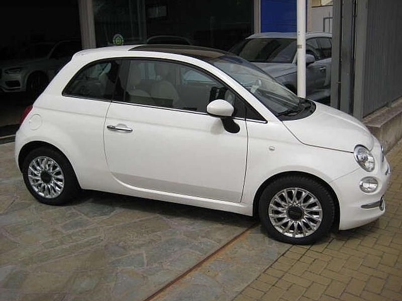 Usata Fiat 500 Lounge 95 CV (69 kW) 2016 Bianco Berlina