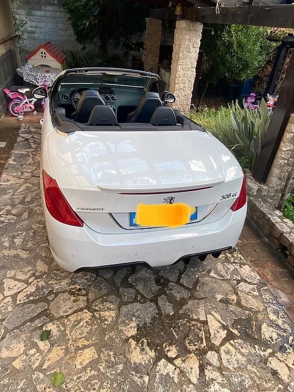 Usata Peugeot 308 CC 140 CV (102 kW) 2011 Bianco Cabrio