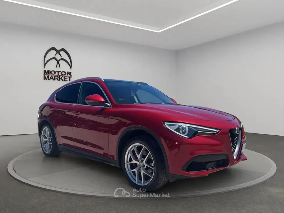 Usata Alfa Romeo Stelvio Executive 280 CV (205 kW) 2019 Rosso SUV