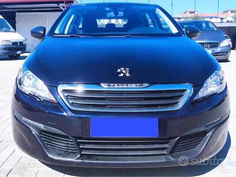 Usata Peugeot 308 SW 100 CV (73 kW) 2015 Blu Station wagon