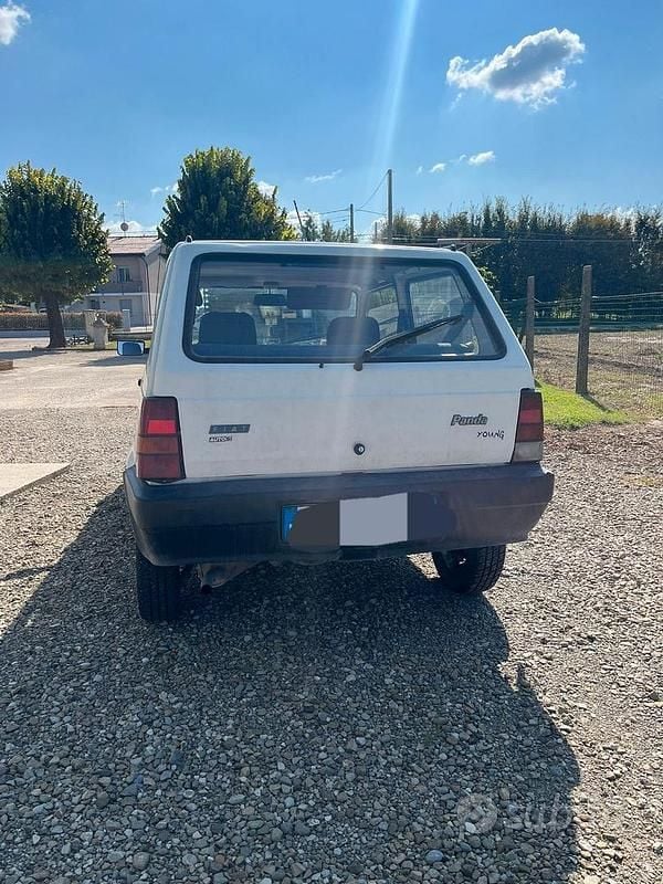 Usata Fiat Panda Young 39 CV (28 kW) 1999 Bianco Utilitaria