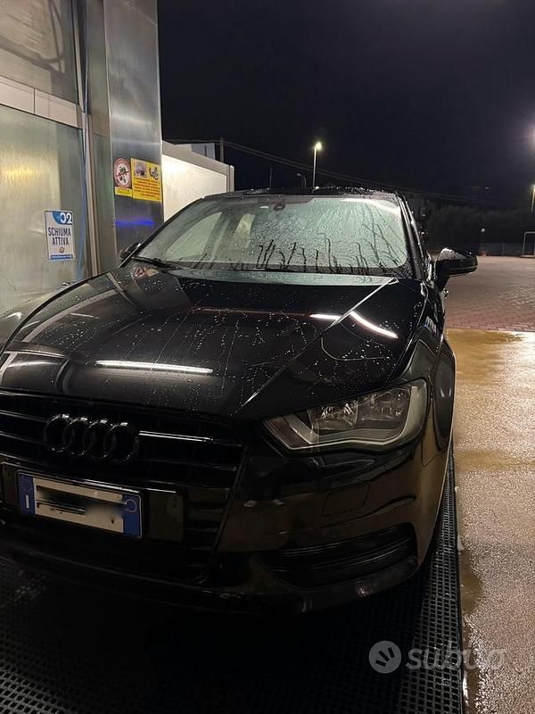 Usata Audi A3 140 CV (102 kW) 2014 Nero Berlina