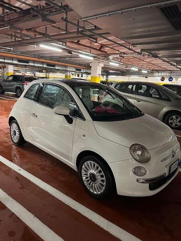 Usata Fiat 500 Pop 69 CV (50 kW) 2009 Bianco Cabrio