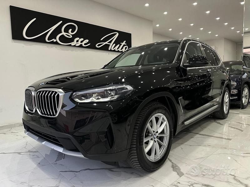 Usata BMW X3 xLine 150 CV (110 kW) 2021 Nero SUV