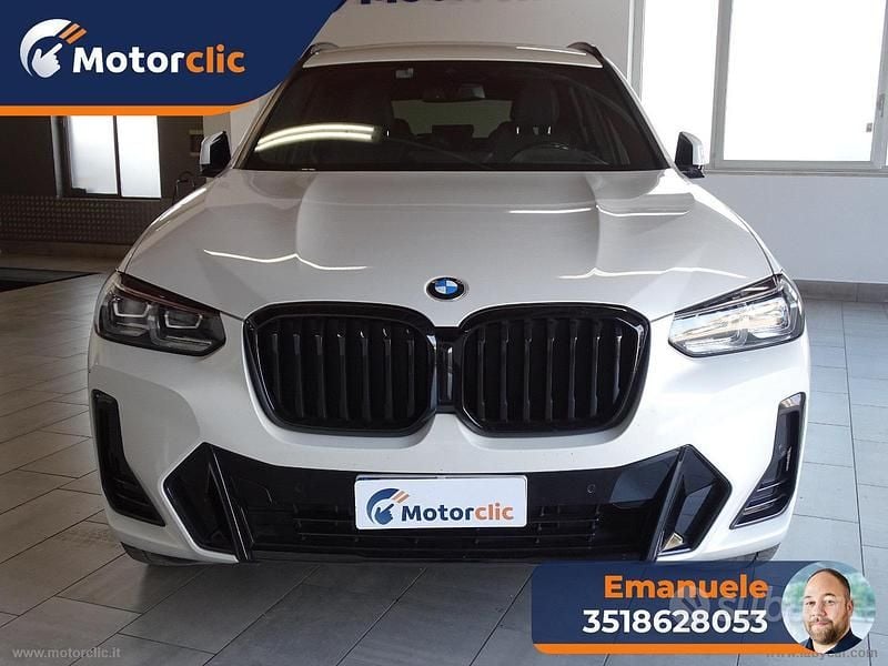 Usata BMW X3 M Sport 190 CV (139 kW) 2021 Bianco SUV