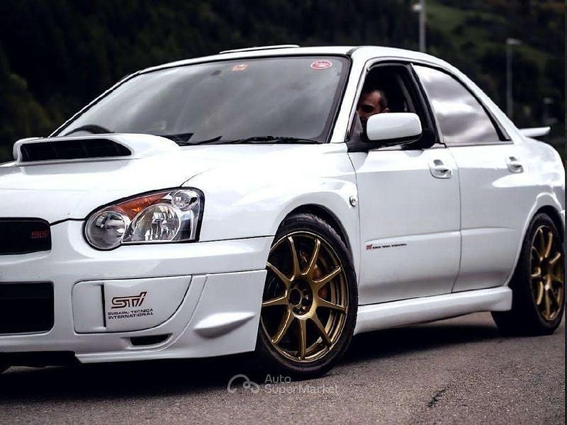 Usata Subaru Impreza 280 CV (205 kW) 2003 Bianco Berlina