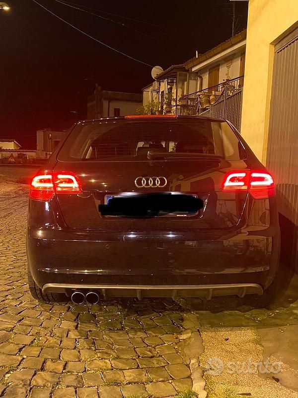 Usata Audi A3 Sport 140 CV (102 kW) 2012 Nero Monovolume