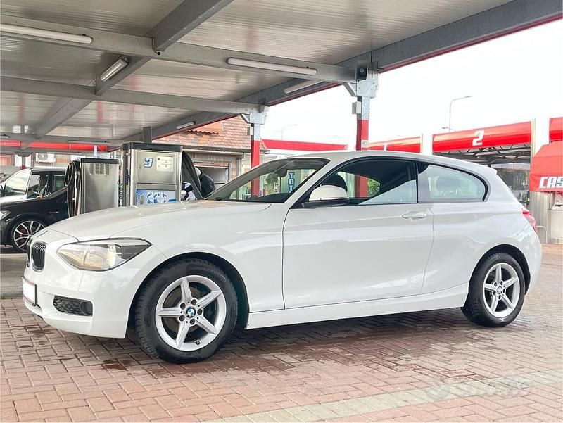 Usata BMW 114 2014 Bianco Utilitaria