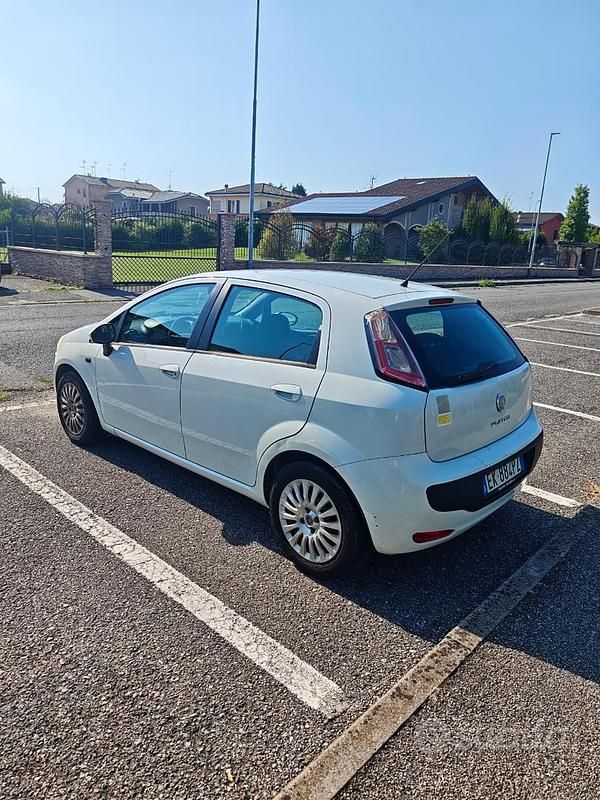 Usata Fiat Punto Evo 75 CV (55 kW) 2011 Bianco Utilitaria
