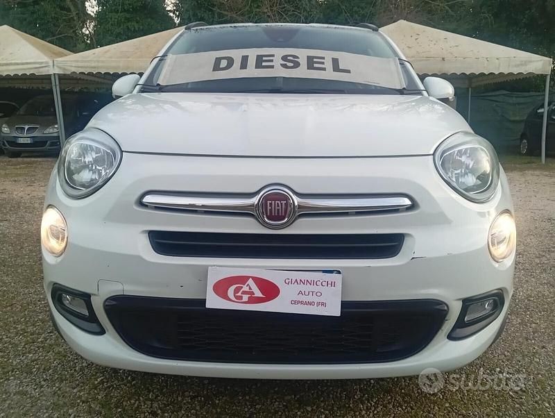 Usata Fiat 500X Pop Star 95 CV (69 kW) 2016 Bianco SUV