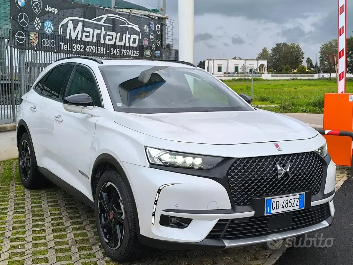 Usata DS Automobiles DS7 Crossback Performance Line Plus 131 CV (96 kW) 2021 Bianco SUV