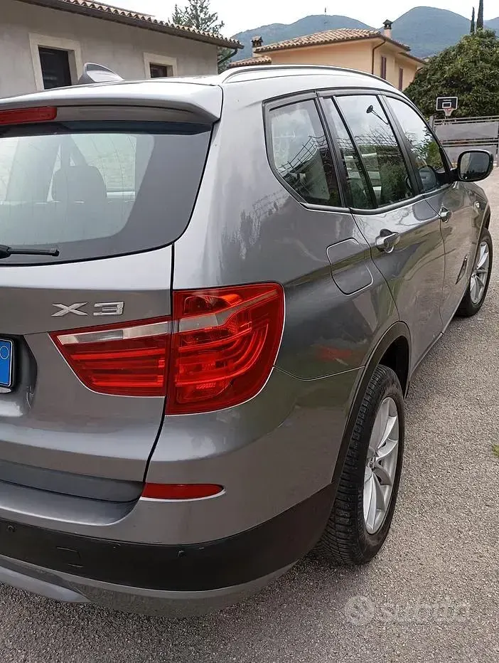 Usata BMW X3 184 CV (135 kW) 2012 Grigio SUV