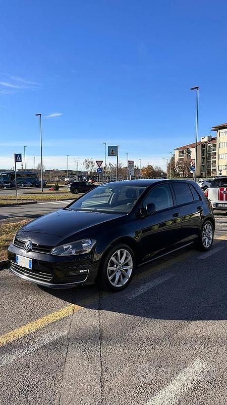 Usata VW Golf VII Business 110 CV (80 kW) 2014 Nero Berlina