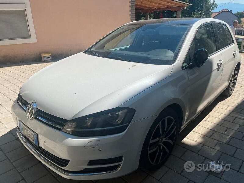 Usata VW Golf VII 150 CV (110 kW) 2013 Bianco Utilitaria