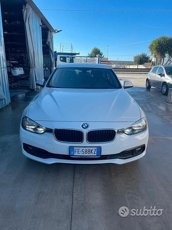 Usata BMW 316 Efficient Dynamics 116 CV (85 kW) 2016 Bianco Berlina