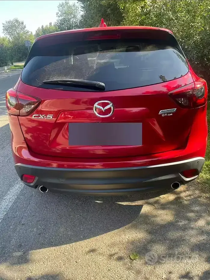 Usata Mazda CX-5 150 CV (110 kW) 2017 Rosso SUV
