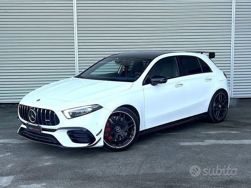 Usata Mercedes A45 AMG Premium 421 CV (309 kW) 2021 Bianco Berlina